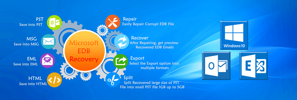 Microsoft EDB Recovery Tool to Repair EDB file and Convert Microsoft EDB to PST file