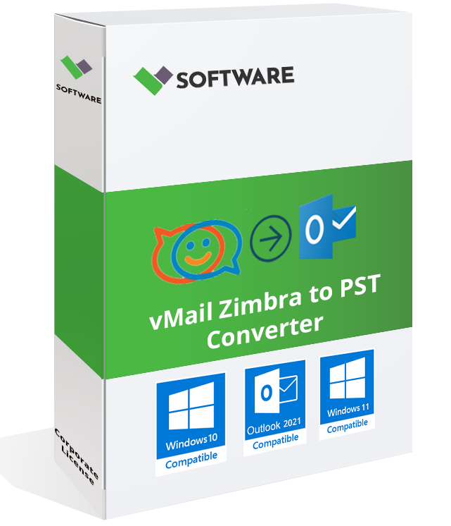 vMail Zimbra to PST Converter