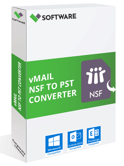 vMail NSF to PST Converter